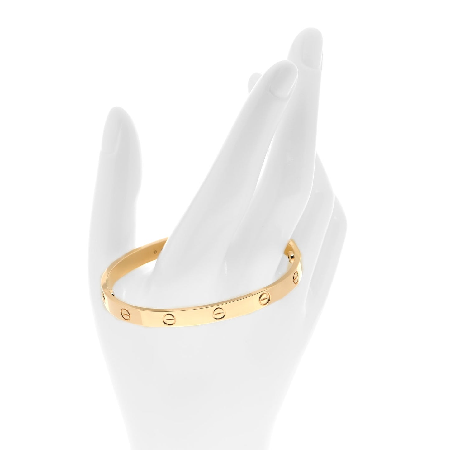 18K Yellow Gold LOVE Bracelet 19