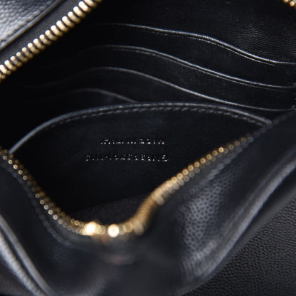 Saint Laurent Grain De Poudre Small Classic Monogram Camera Bag Black 7 of 8