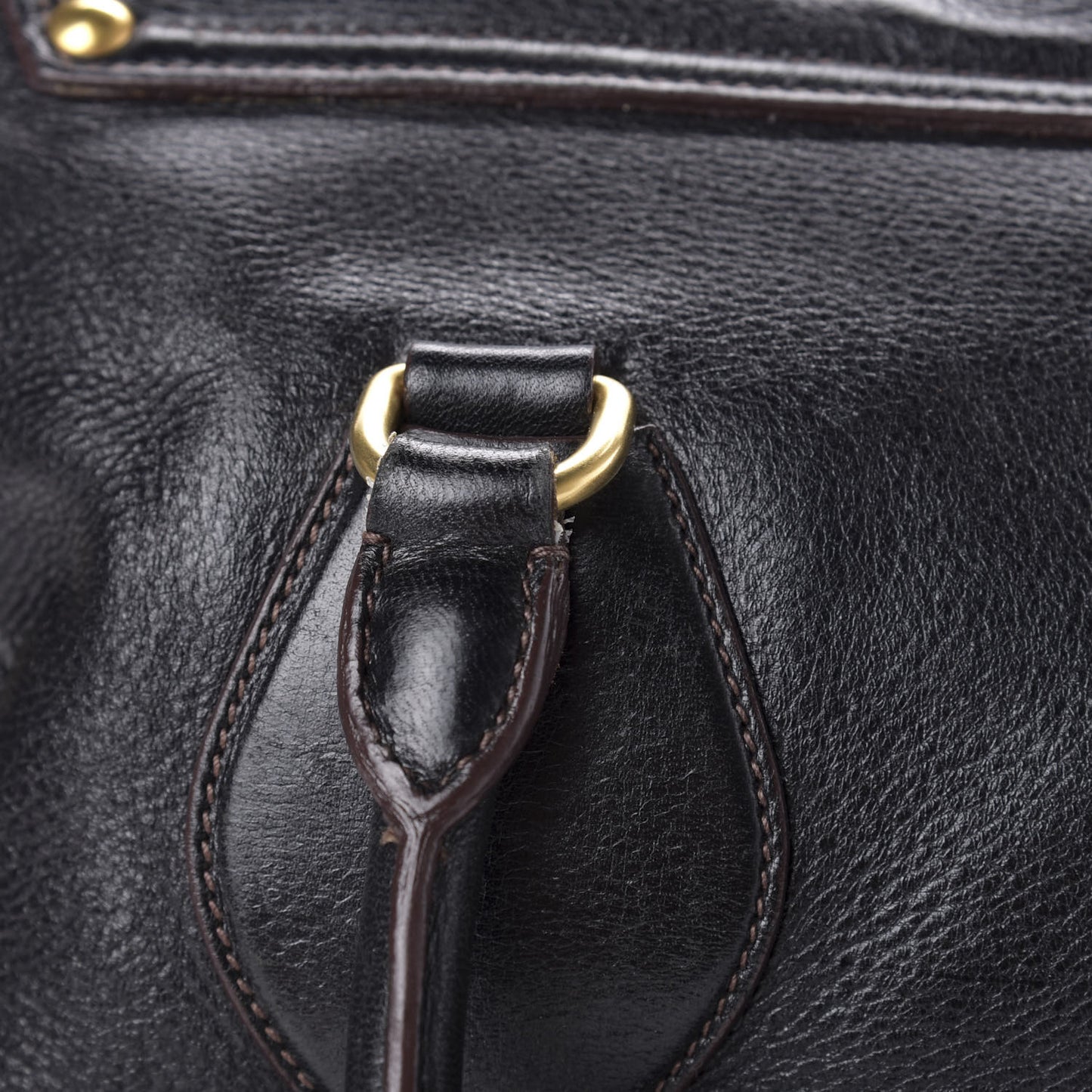 Cervo Deerskin Bag Black