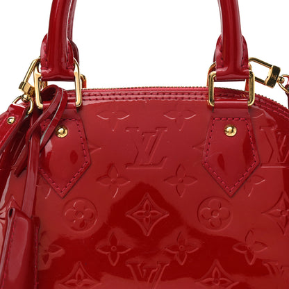 Louis Vuitton Vernis Alma BB Pomme D'Amour 6 of 9