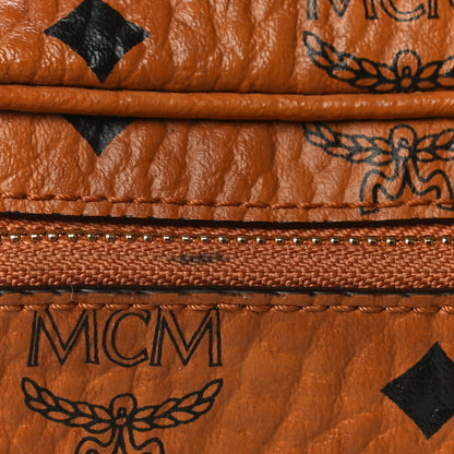 MCM Visetos Camera Crossbody Bag Cognac 11 of 11