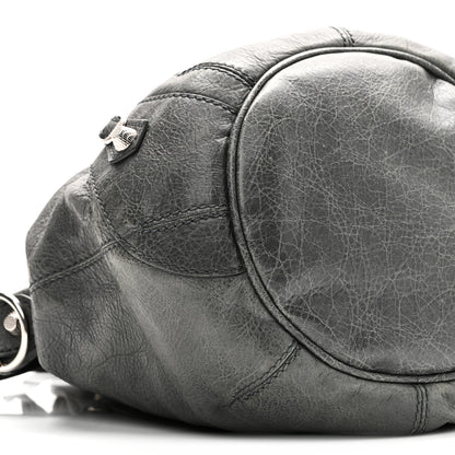 Balenciaga Agneau Giant 12 Silver Hardware Mini Pompon Gris Fossile 10 of 11
