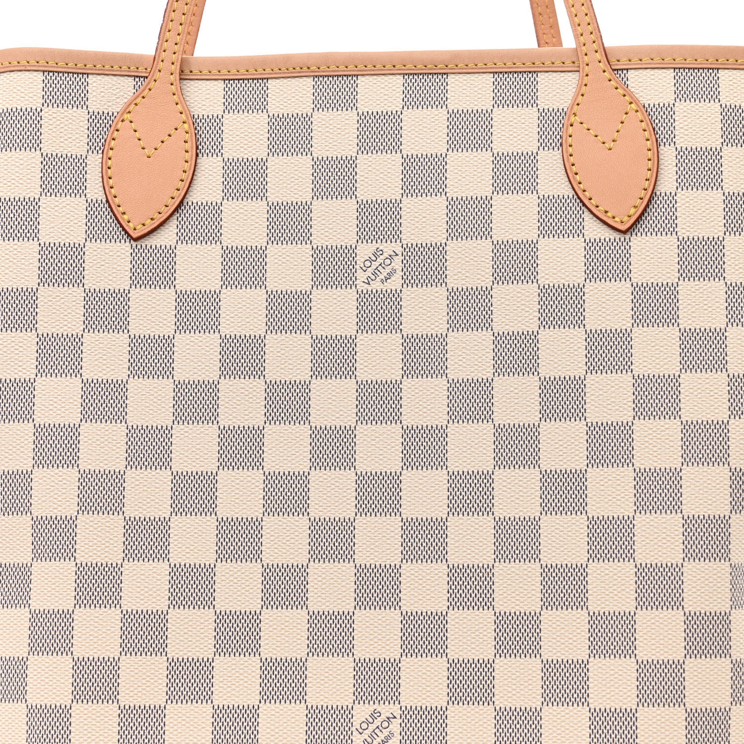 Louis Vuitton Damier Azur Neo Neverfull MM Rose Ballerine 10 of 12