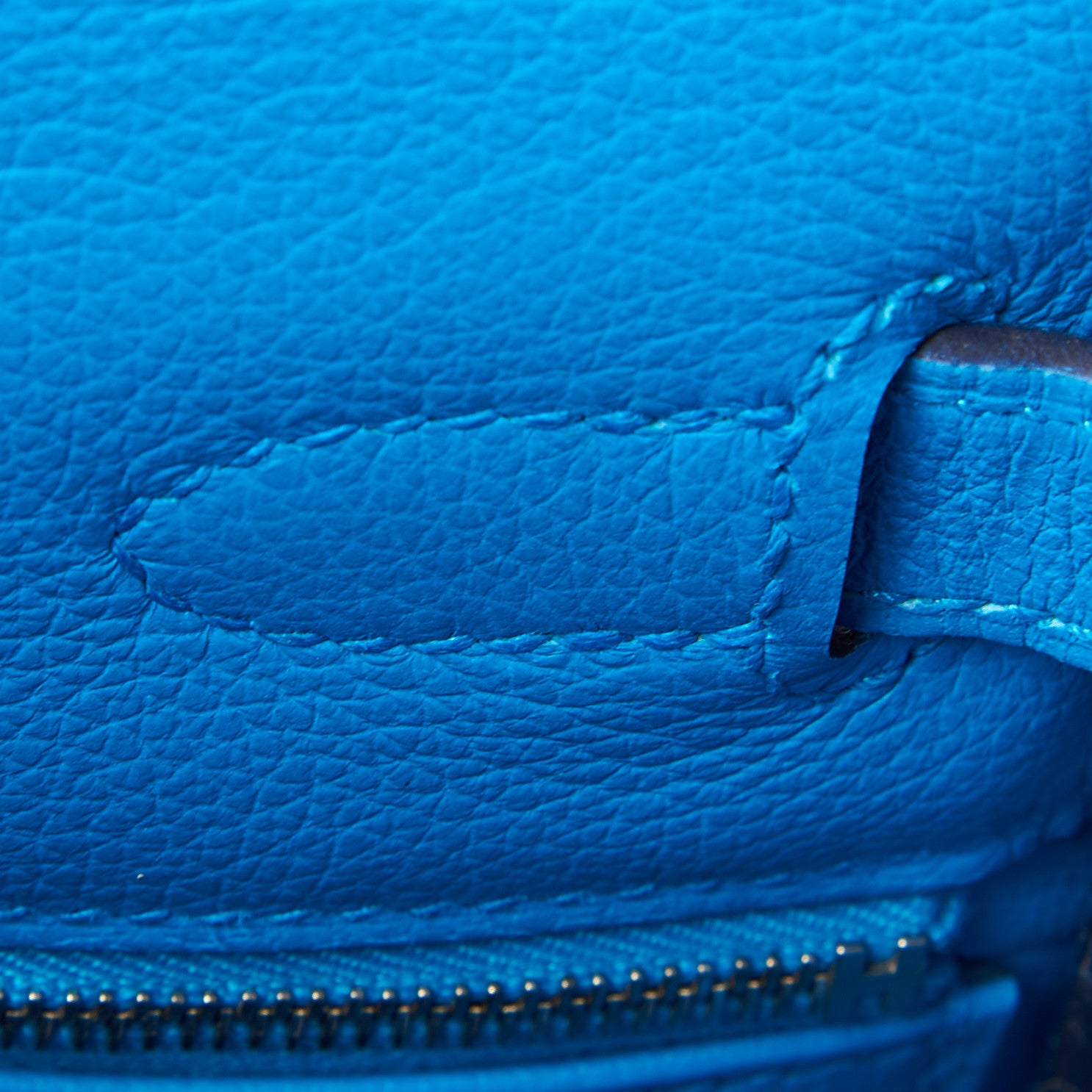 Hermes Evercolor Kelly Retourne 28 Bleu Frida 19 of 35