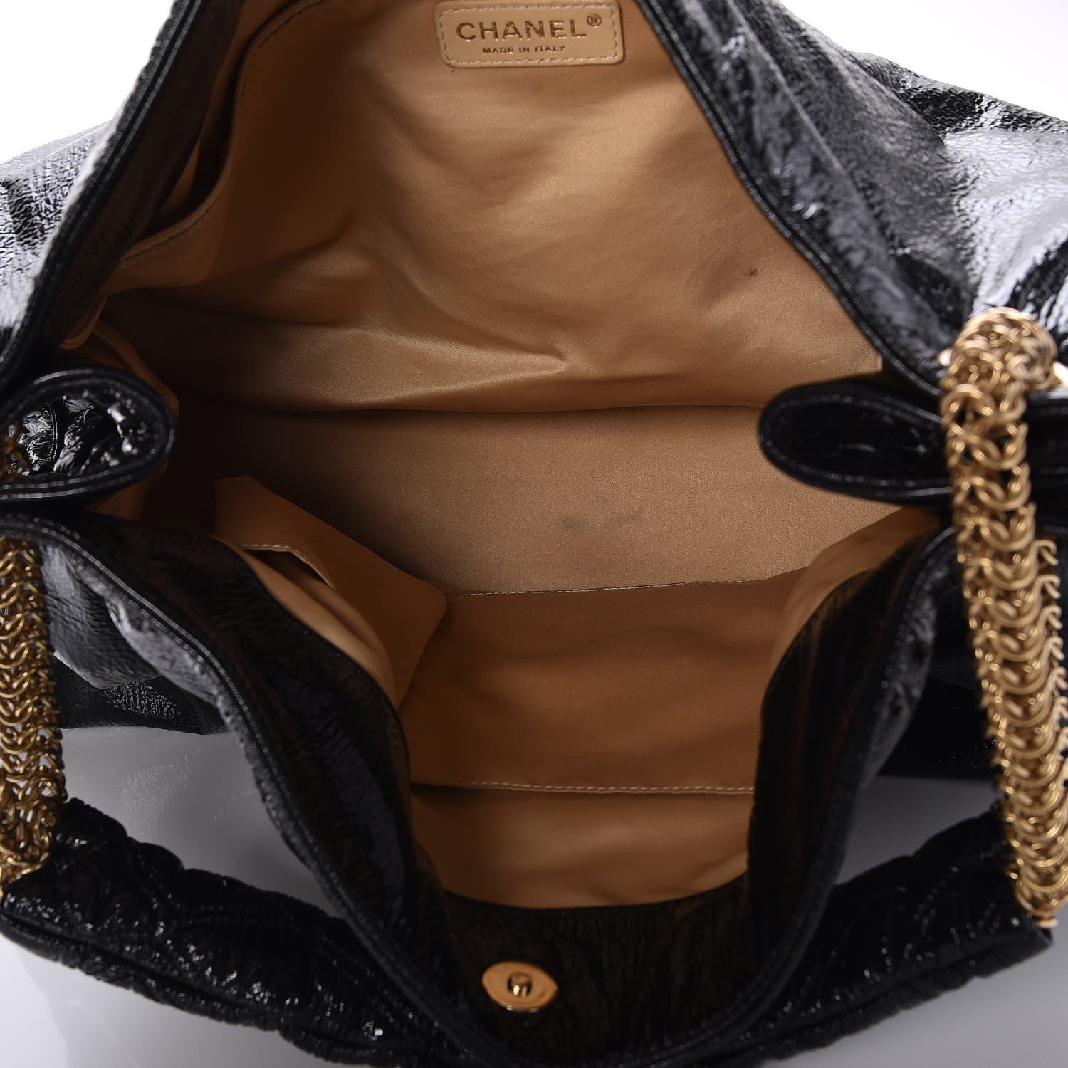Chanel Vinyl Rodeo Tote Black 5 of 8