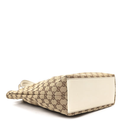 Gucci Monogram Charmy Tote Off White 4 of 10