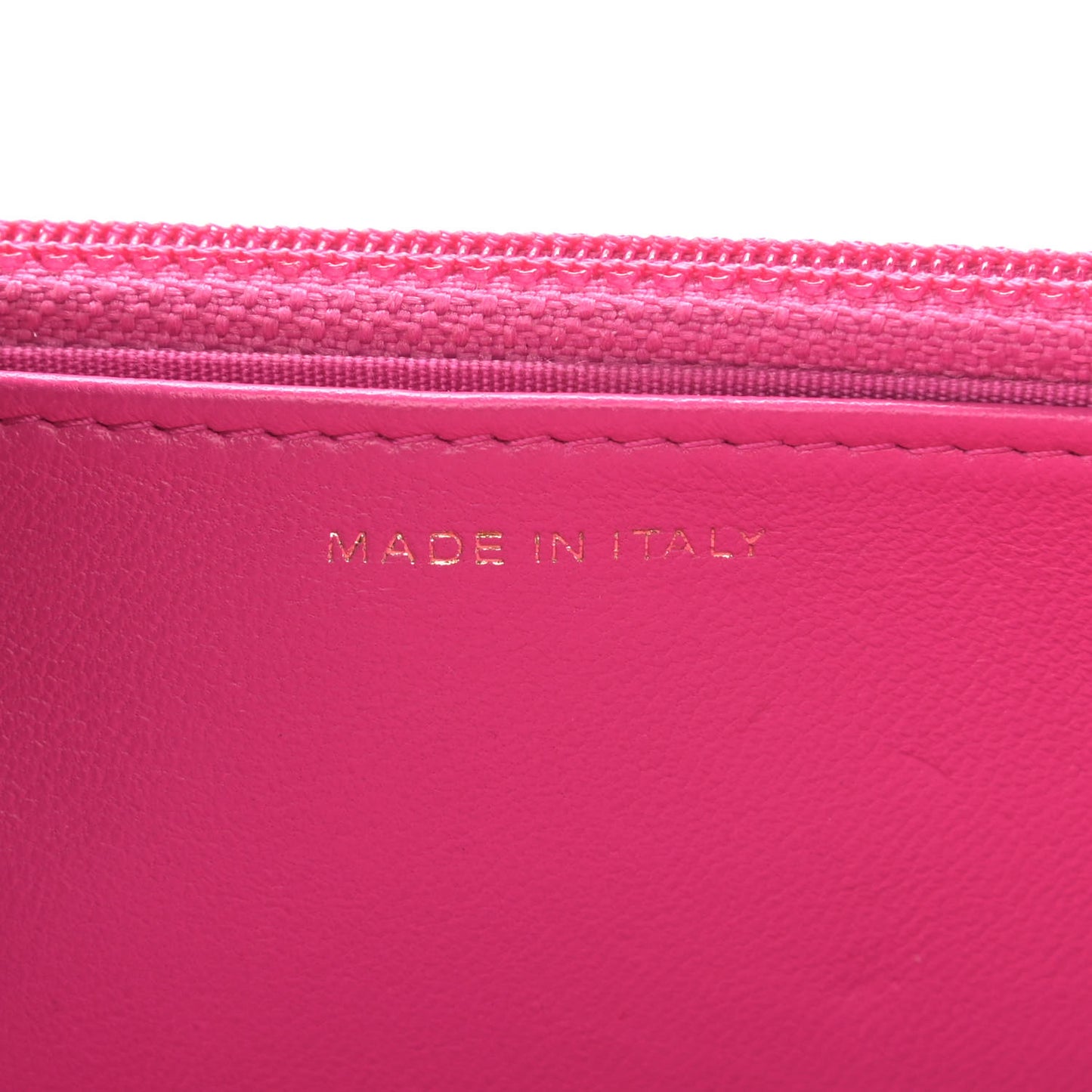 Wool Tweed Lambskin Quilted Chanel 19 Wallet On Chain WOC and Coin Purse Fuchsia