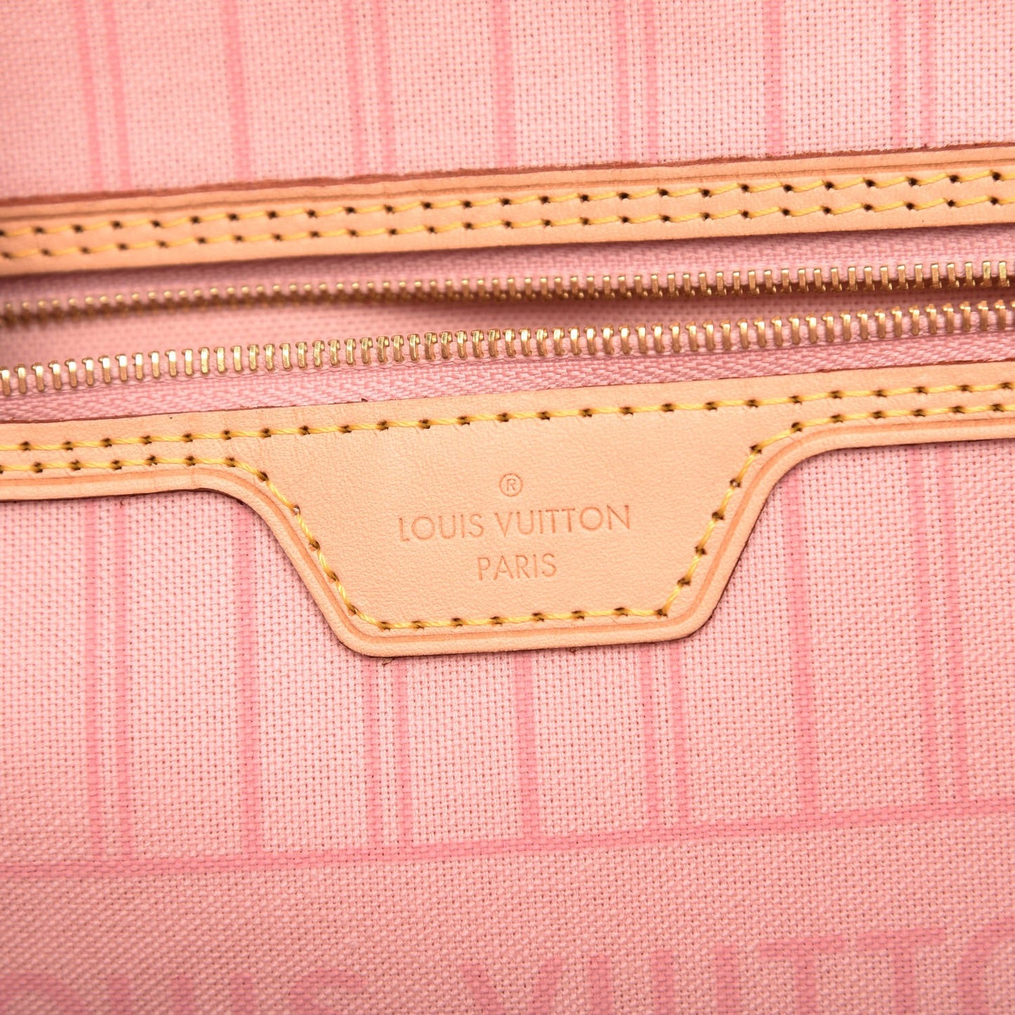 Damier Azur Neo Neverfull MM Rose Ballerine