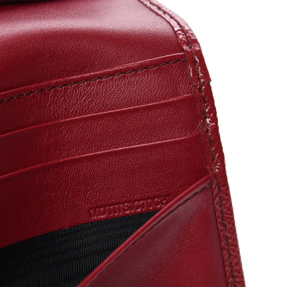 Burberry Patent Heritage Grain Penrose Continental Wallet Alizarin Crimson 10 of 10