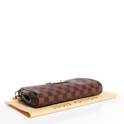 Louis Vuitton Damier Ebene Eva Clutch 4 of 8