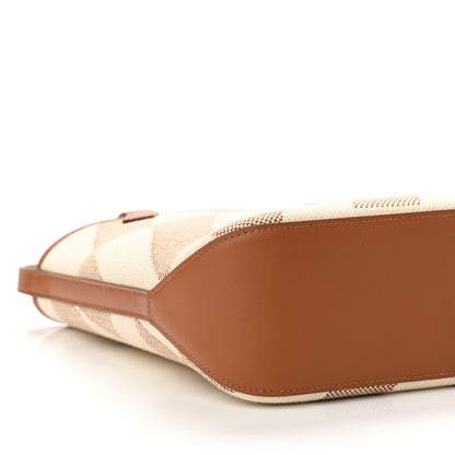 Hermes Swift Toile H Cabas H En Biais 27 Ecru Naturel Gold 9 of 11
