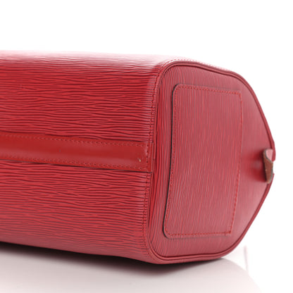 Louis Vuitton Epi Speedy 25 Castillan Red 6 of 10