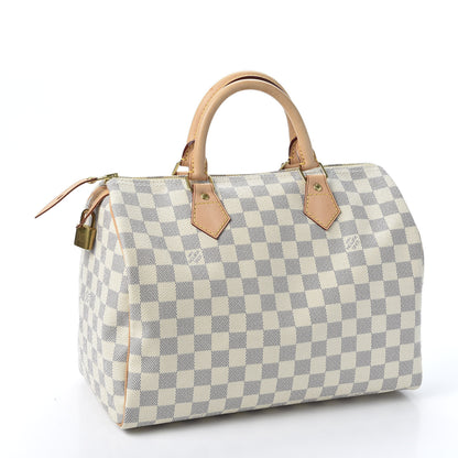 Louis Vuitton Damier Azur Speedy 30 2 of 8