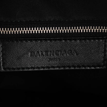 Balenciaga Chevre Silver Metallic Edge Hardware Velo Black 5 of 6