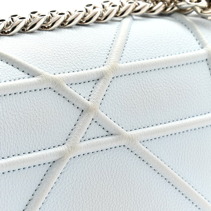 Christian Dior Grained Calfskin Medium Diorama Flap Bag Light blue 13 of 13