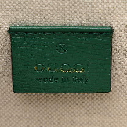 Gucci Azalea Calfskin GG Monogram Bi-Color Debossed Small Dionysus Shoulder Bag Stone Topaz Mystic White Emerald 6 of 11