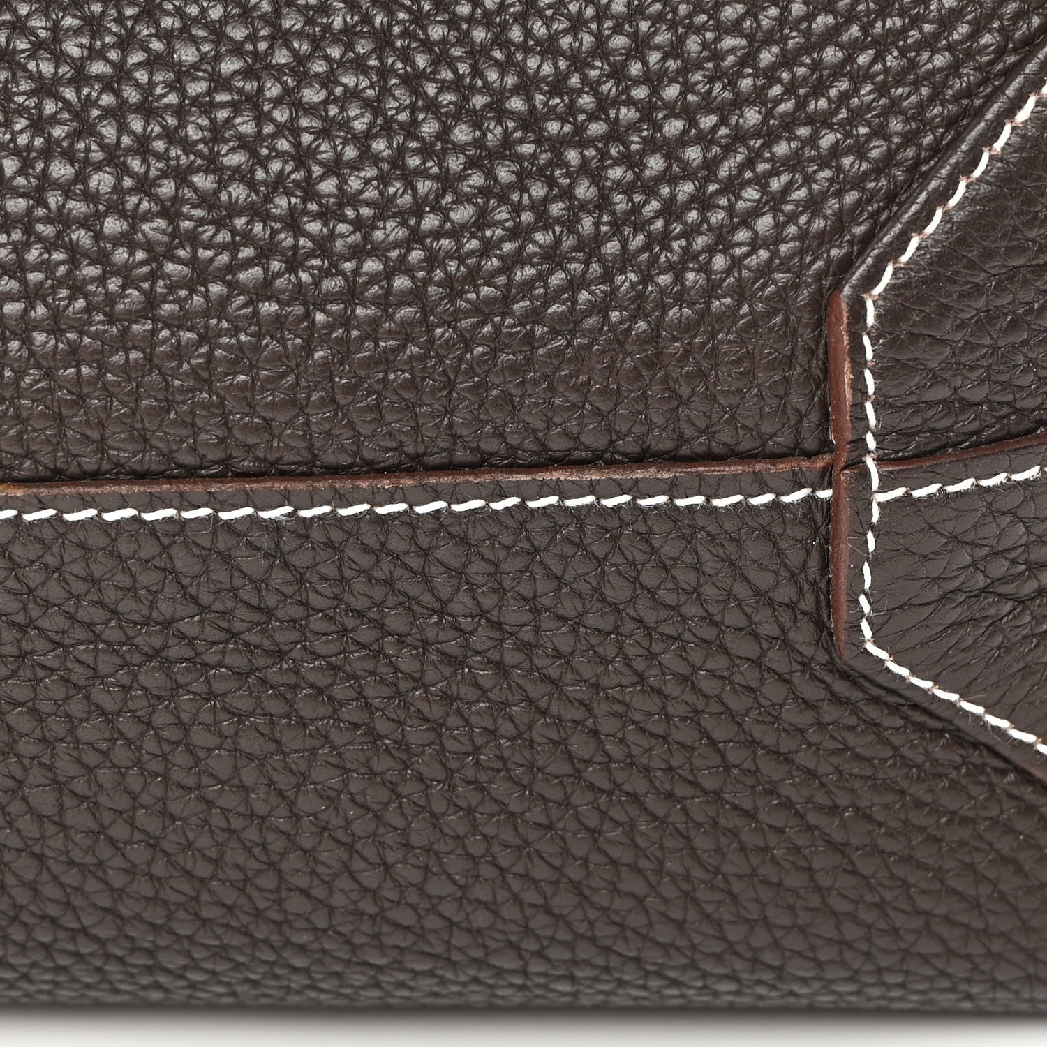 Hermes Taurillon Clemence Double Sens 36 Etoupe Ebene 19 of 20
