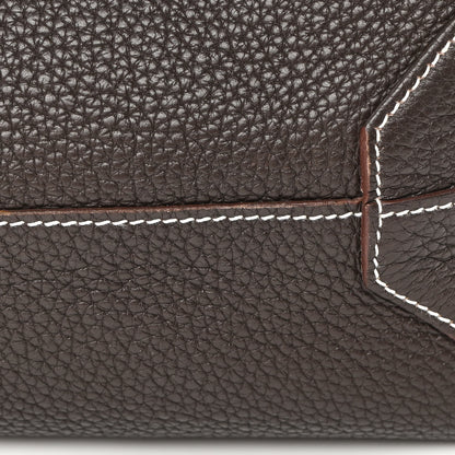 Hermes Taurillon Clemence Double Sens 36 Etoupe Ebene 19 of 20