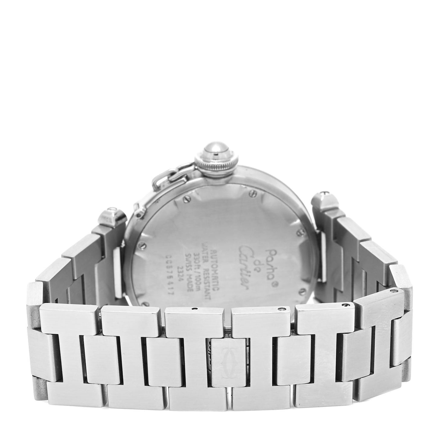 Stainless Steel 35mm Pasha C Automatic Watch Pink