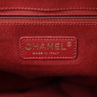 Chanel Crumpled Caviar Quilted Large Shiva Flap Beige 6 of 16