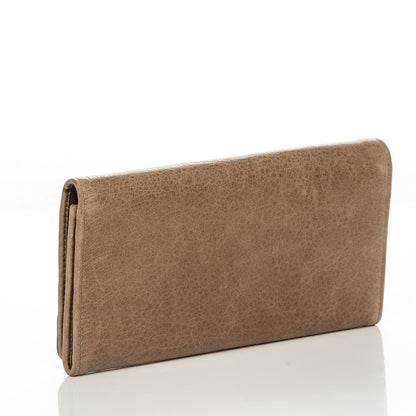 Balenciaga Agneau Classic Hardware Money Wallet Seigle 3 of 6