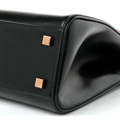Saint Laurent Smooth Calfskin Manhattan Top Handle Black 10 of 11