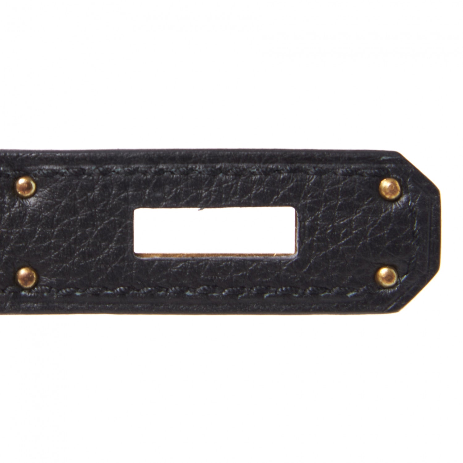 Hermes Togo Kelly Retourne 28 Black 27 of 34