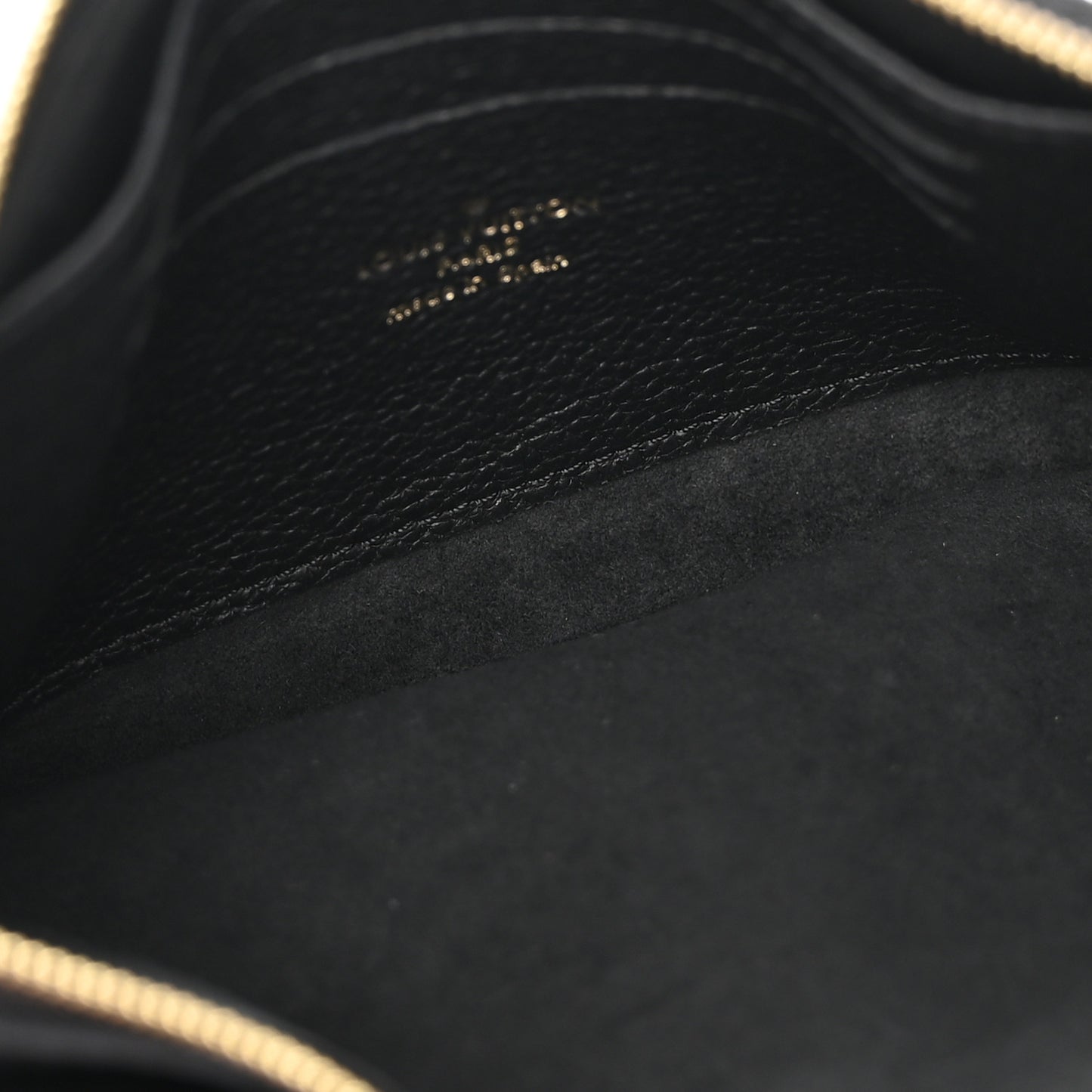 Empreinte Double Zip Pochette Black