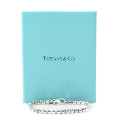 Tiffany Sterling Silver 4mm Venetian Link Bracelet 7 of 7