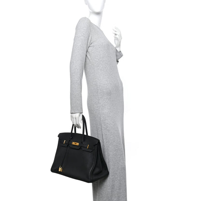 Hermes Togo Birkin 35 Black 2 of 10