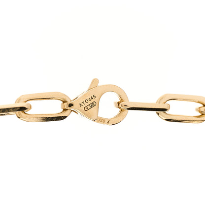 Cartier 18K Yellow Gold SM Santos De Cartier Link Necklace 5 of 5
