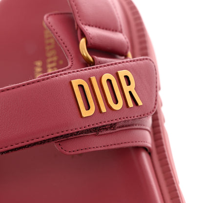 Christian Dior Lambskin Dioract Sandals 37 Pink 9 of 12