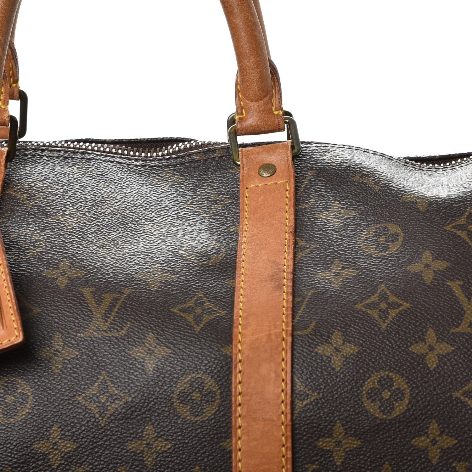 Louis Vuitton Monogram Keepall Bandouliere 55 11 of 23