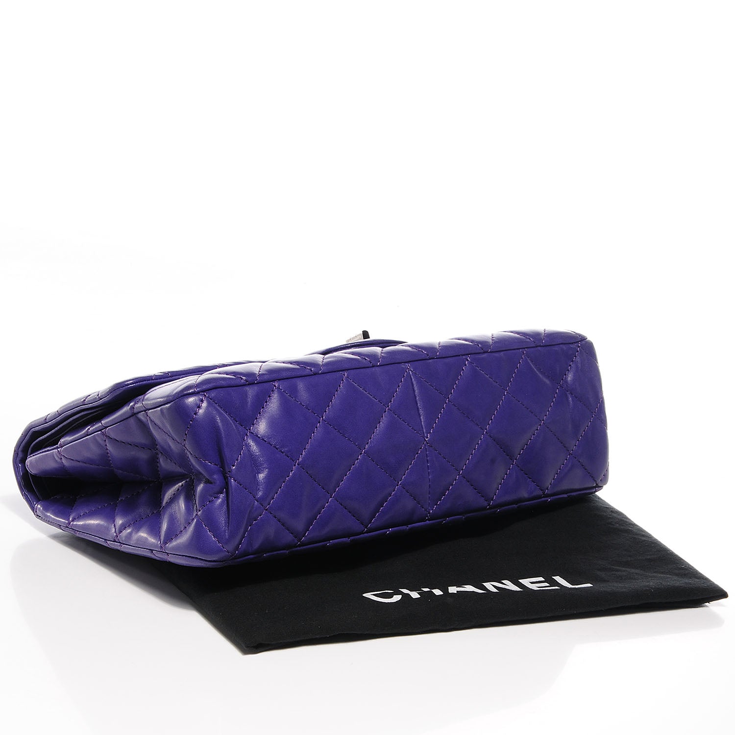 Chanel Lambskin 2.55 Reissue 227 Flap Purple 4 of 8