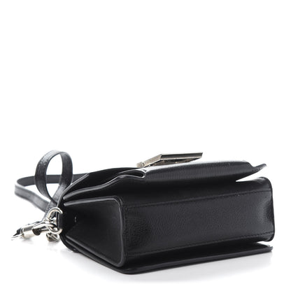 Givenchy Goatskin Mini GV3 Shoulder Bag Black 4 of 10