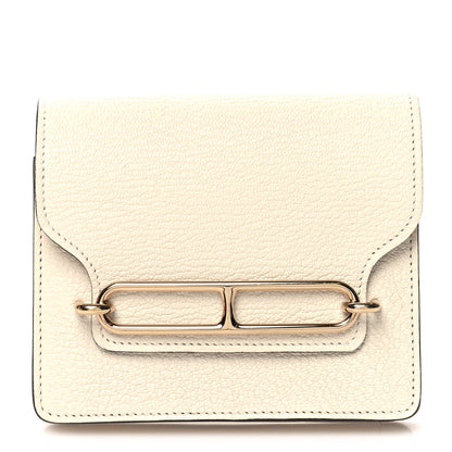 Hermes Chevre Mysore Roulis Slim Wallet Nata 3 of 12