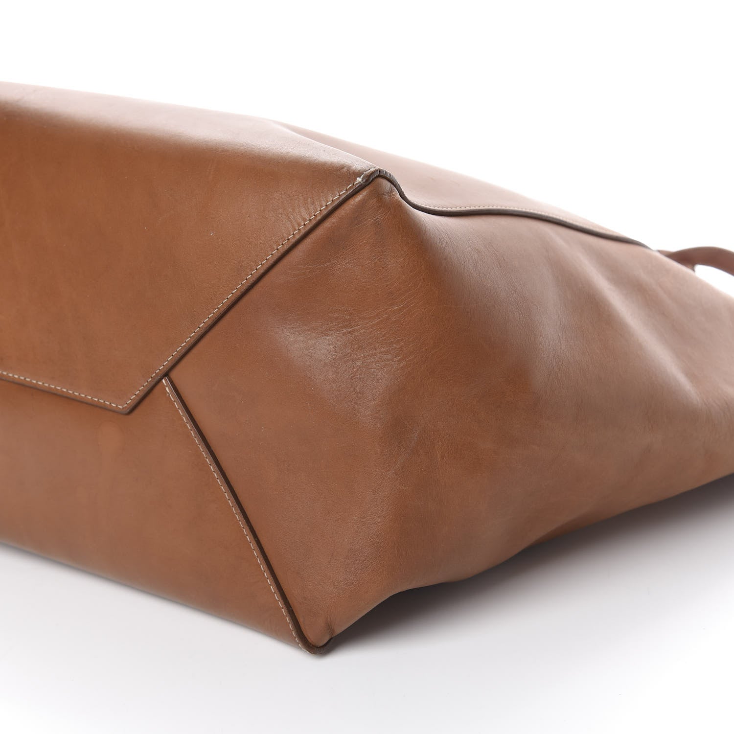 Celine Smooth Calfskin Small Cabas Phantom Tan 8 of 8