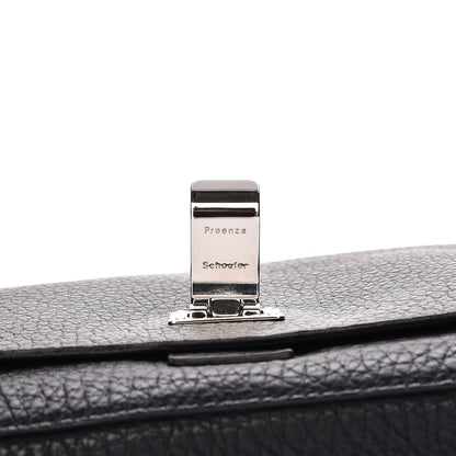 Proenza Schouler Pebbled Calfskin Small Courier Black 9 of 11