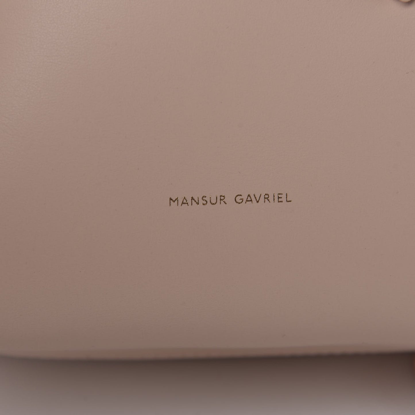 Calfskin Bucket Bag Rosa