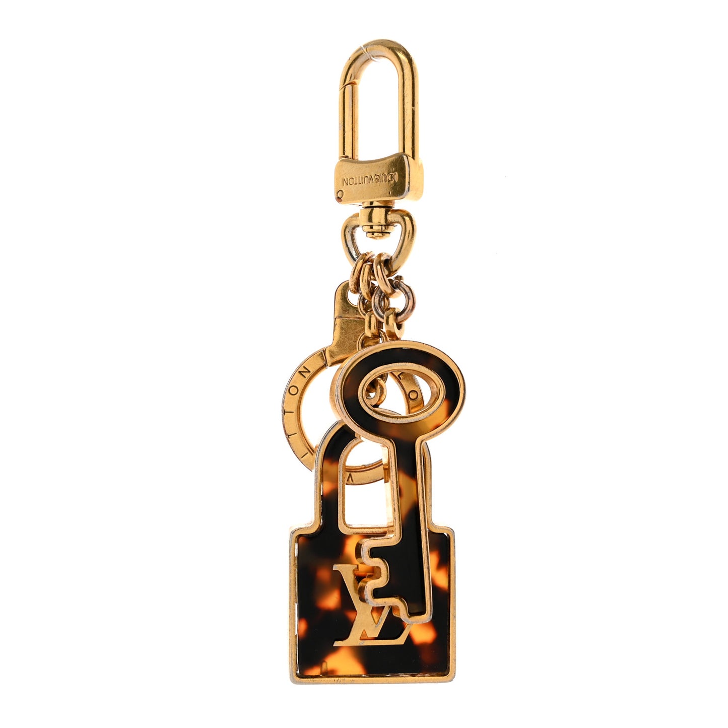 Acetate Confidence Bag Charm Key Holder