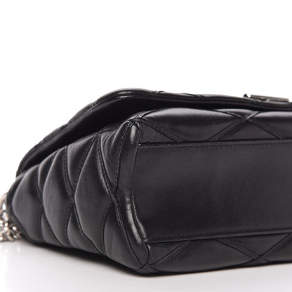 Louis Vuitton Lambskin Malletage GO-14 MM Black 6 of 9