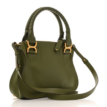 Chloe Calfskin Small Marcie Satchel Light Cactus 3 of 11