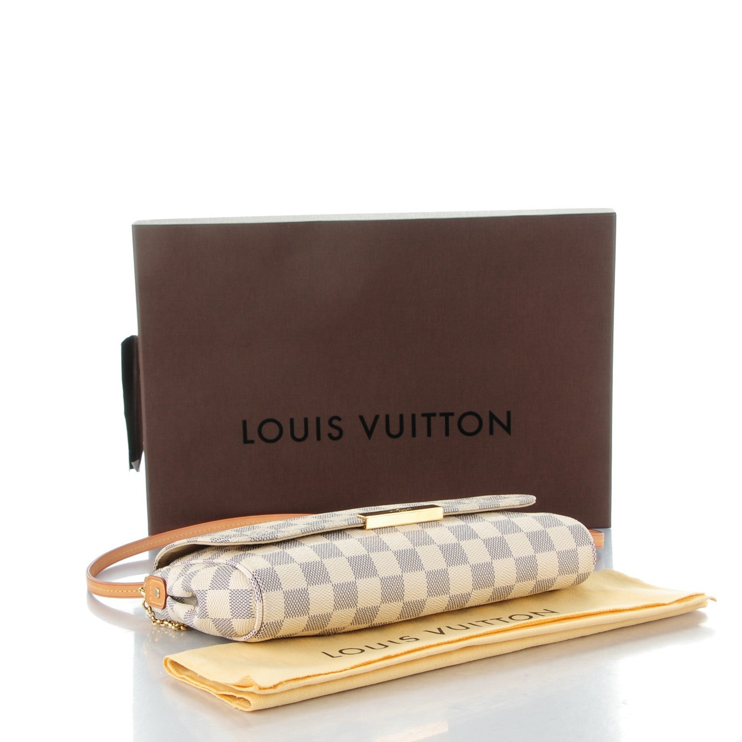Louis Vuitton Damier Azur Favorite MM 4 of 8