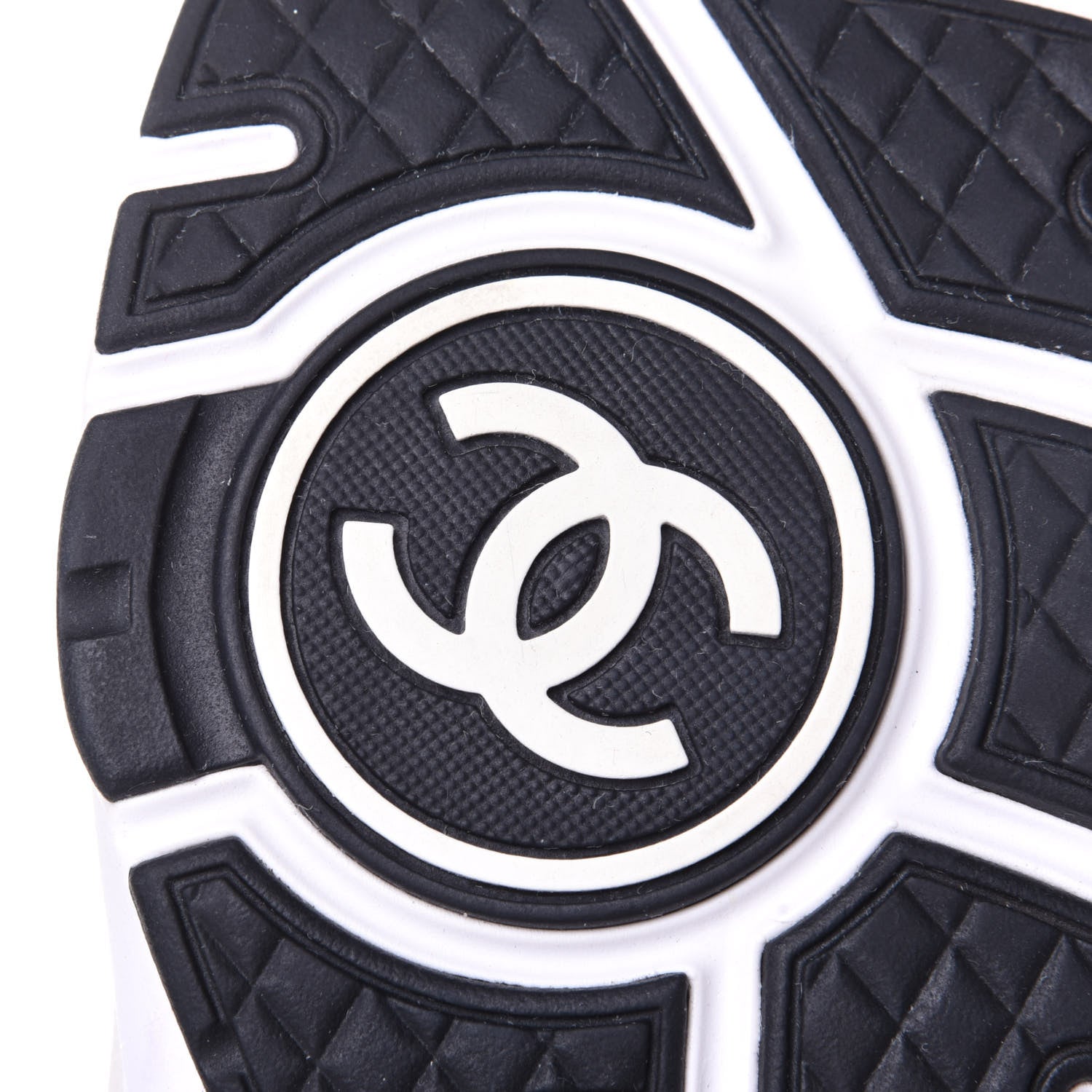 Chanel Wool Suede Calfskin CC Sneakers 39 Multicolor 8 of 11