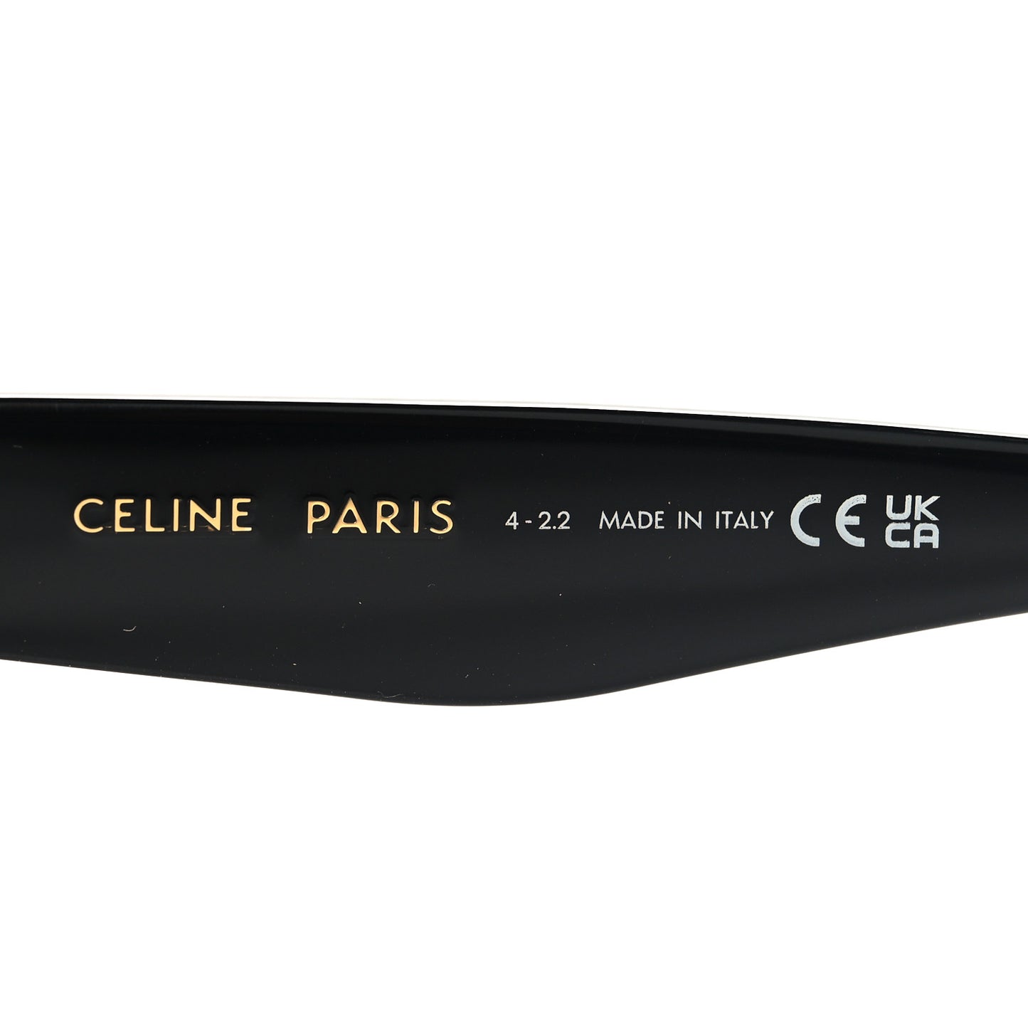 Acetate Round Sunglasses CL4003IN Black