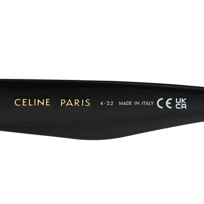 Celine Acetate Round Sunglasses CL4003IN Black 5 of 7