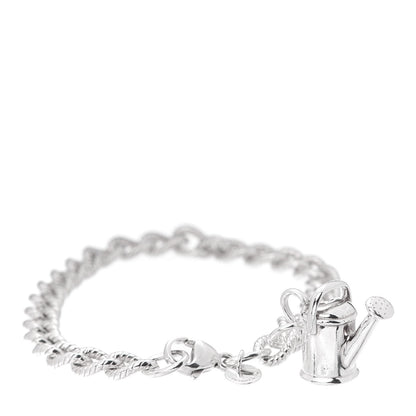 Tiffany Sterling Silver Watering Can Charm Bracelet 1 of 7
