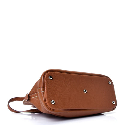 Hermes Taurillon Clemence Bolide 31 Gold 3 of 4