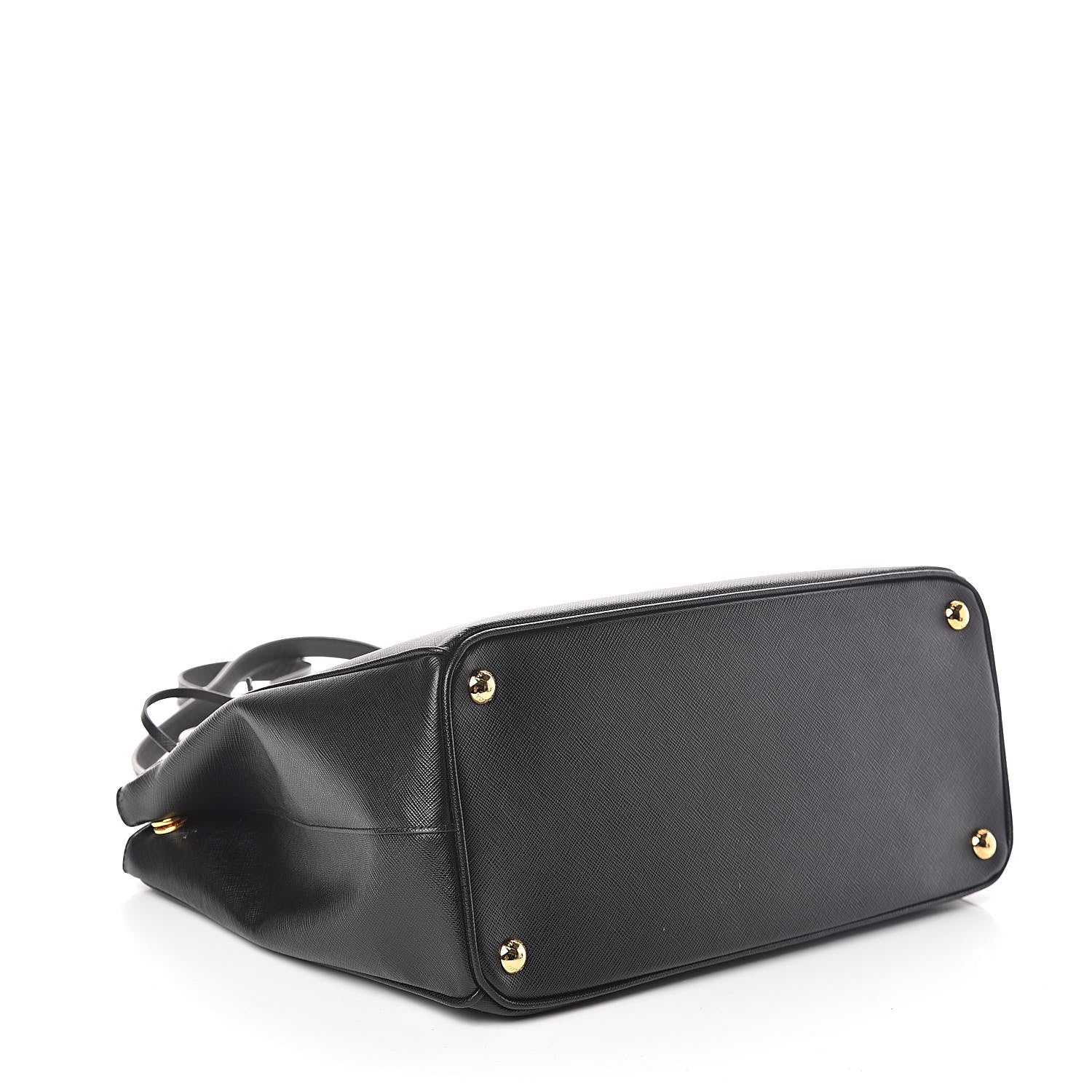Prada Saffiano Medium Galleria Double Zip Tote Black 4 of 9