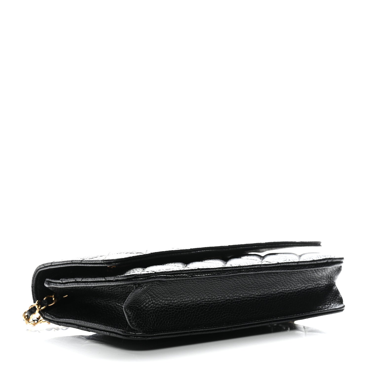 Chanel Caviar Quilted Wallet On Chain WOC Black 4 of 12